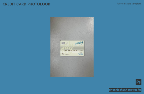 Burkina Faso Ecobank Bank Visa Debitkarte Fotobeispiel Vorschau